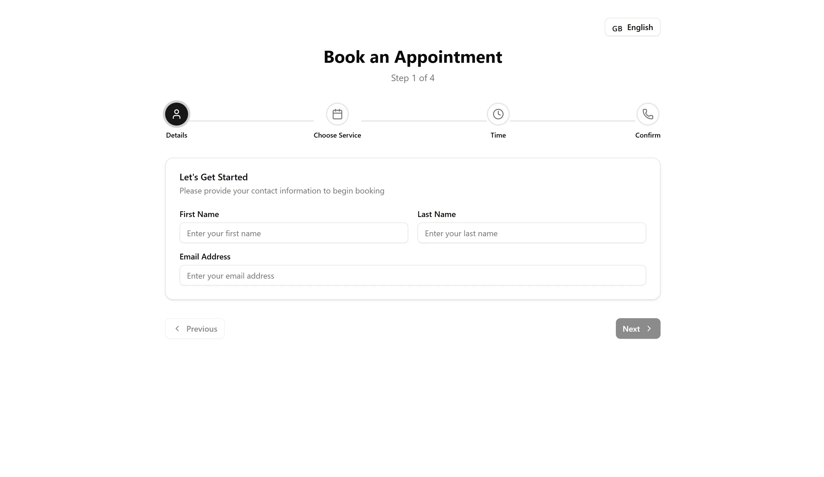 Booking Portal